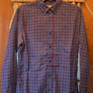 Burberry Brit men’s plaid shirt.